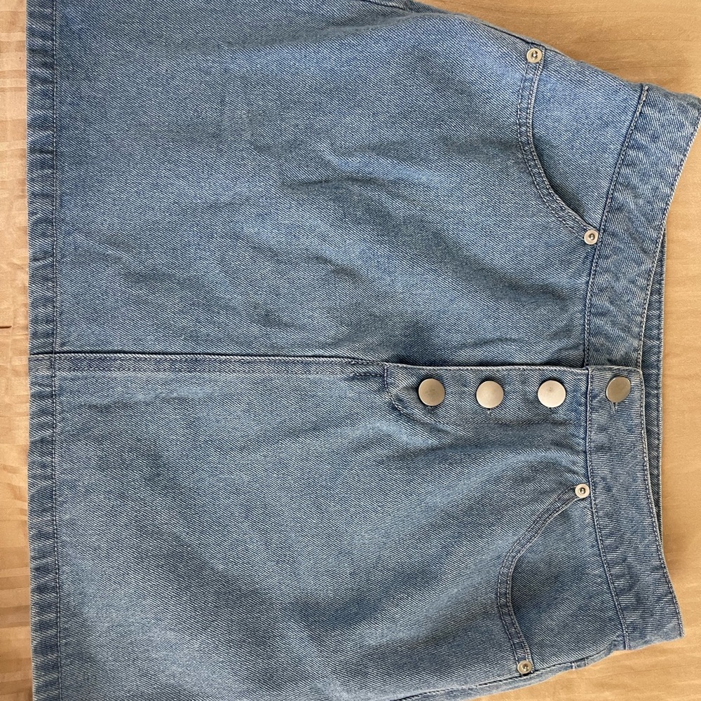 Forever 21 Denim Mini Skirt Size S